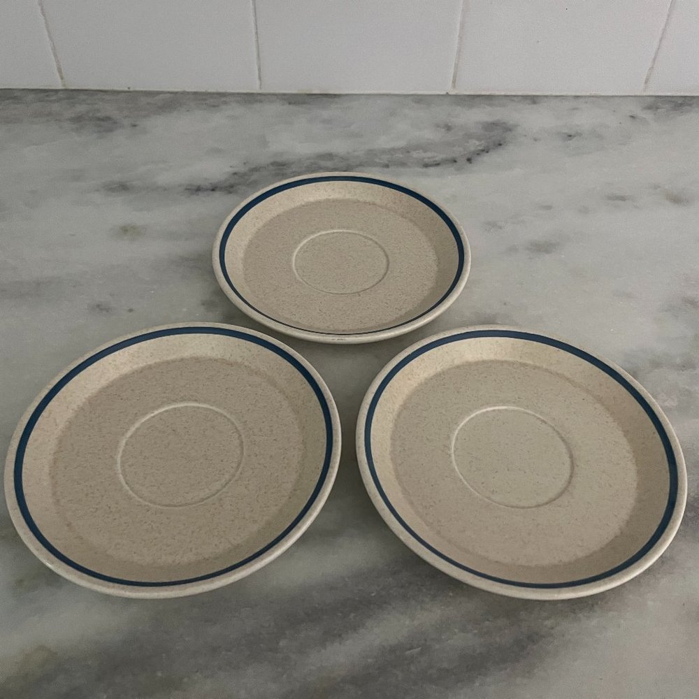 Temper-ware by Lenox Dewdrops - set of 3 saucers
